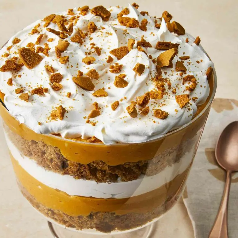 Butternut Squash and Gingerbread Trifle
