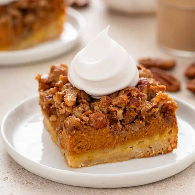 Butternut Squash and Pecan Pie Bars