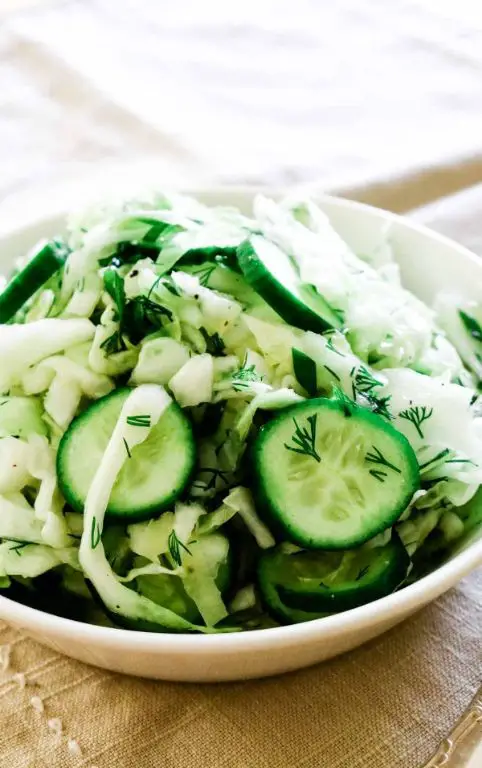 Cabbage and Cucumber Refresher