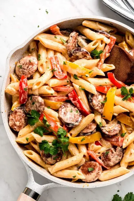 Cajun Andouille Sausage Pasta