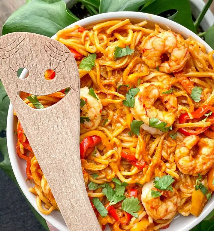 Cajun Hearts of Palm Pasta with Shrimp