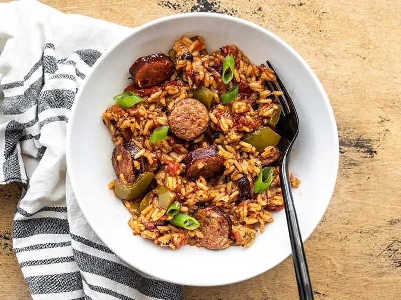 Cajun Sausage and Rice Power Bowl