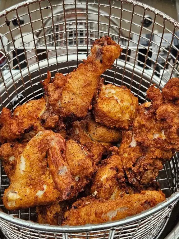 Cajun Seasoned Pressure Cooker Fried Chicken