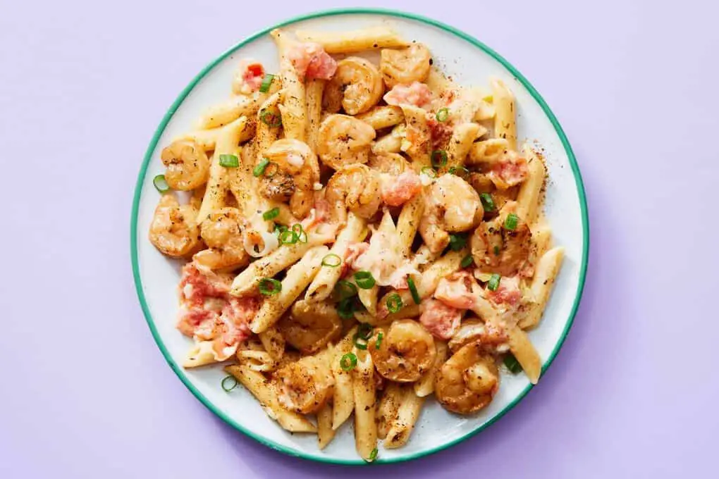 Cajun Shrimp Mascarpone Pasta
