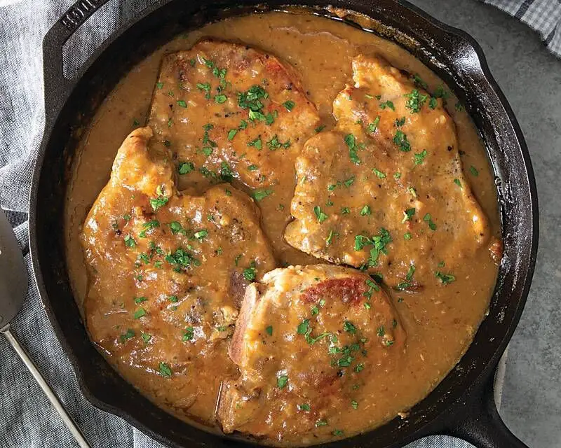 Cajun Smothered Pork Chops