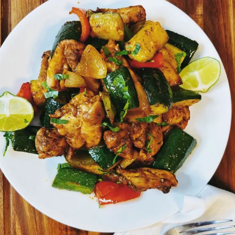 Cajun Spiced Chicken Breast and Zucchini Stir-Fry