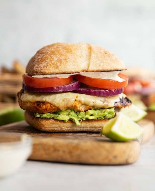 Cajun Spiced Chicken Thigh Sandwich