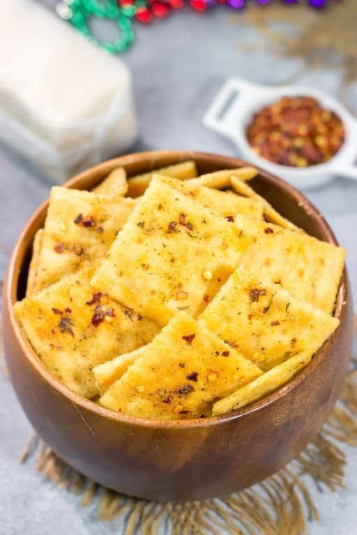 Cajun Spiced Crackers with a Kick