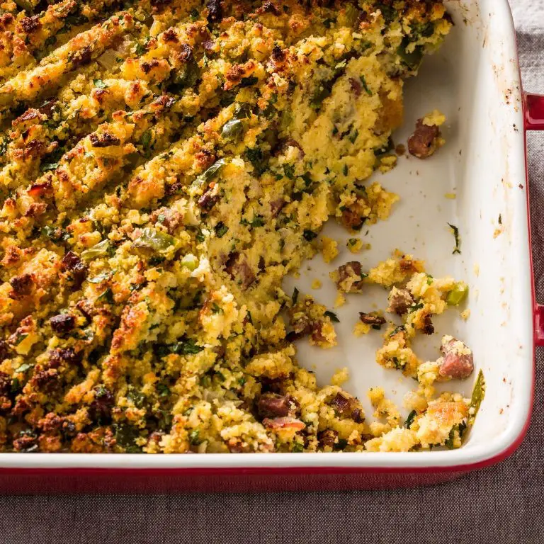 Cajun-Inspired Cornbread Dressing