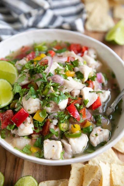 California-Style Fish Ceviche