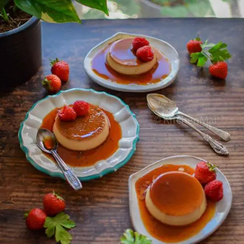 Calm Caterpie Caramel Flan