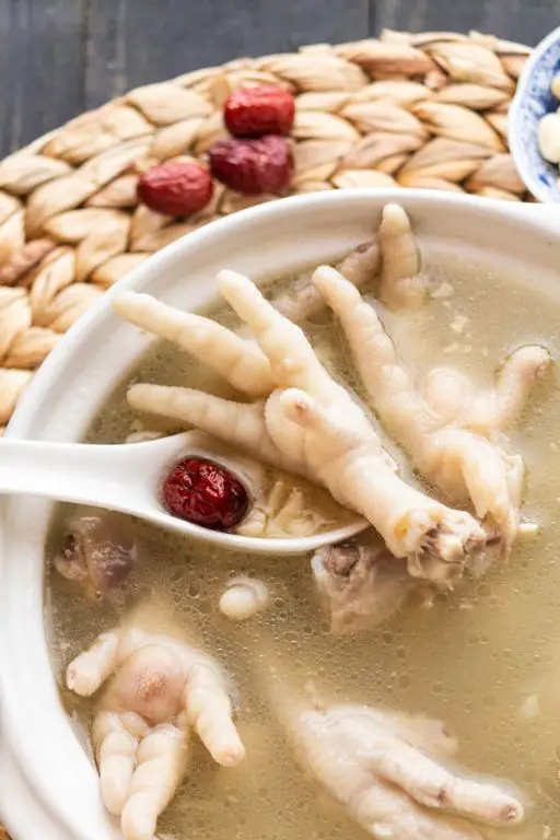 Cambodian Chicken Feet Soup