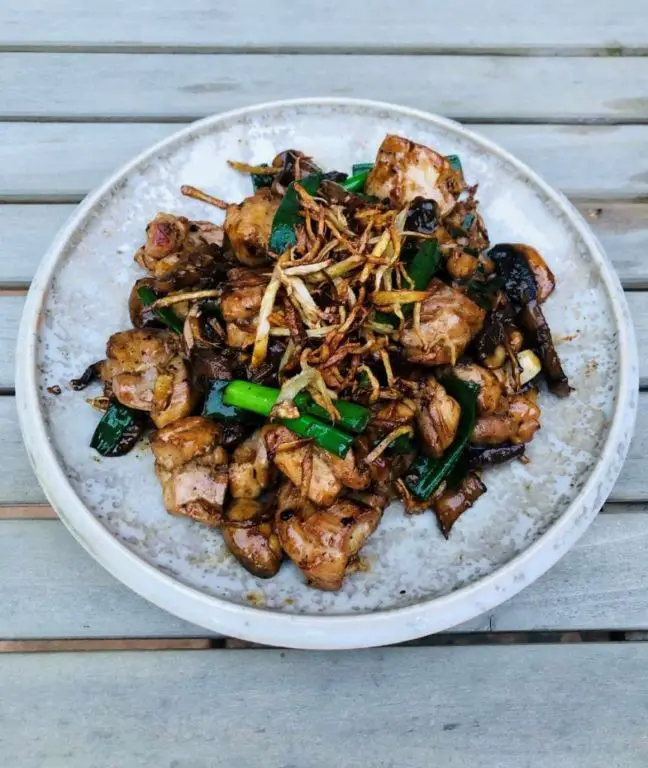 Cambodian Ginger Chicken Legs