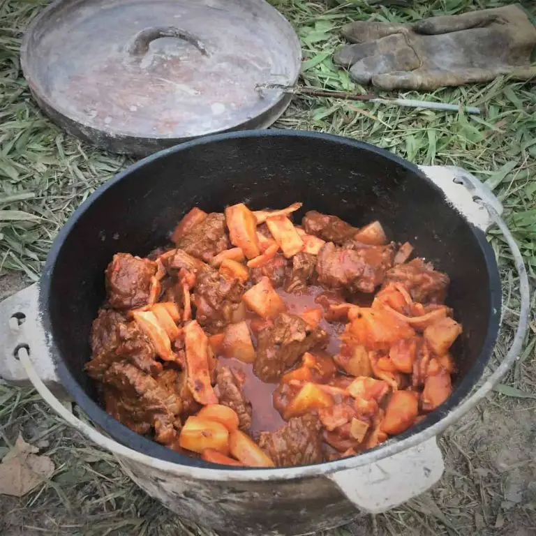 Campfire Dutch Oven Beef Stew