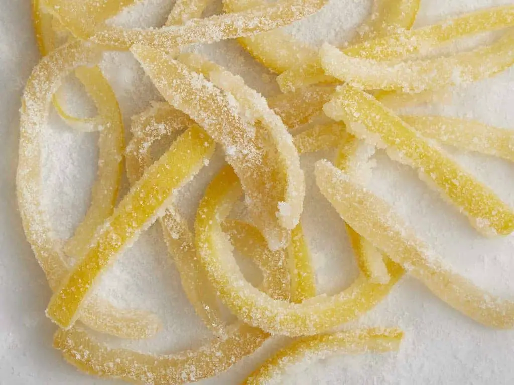 Candied Lemon Peel