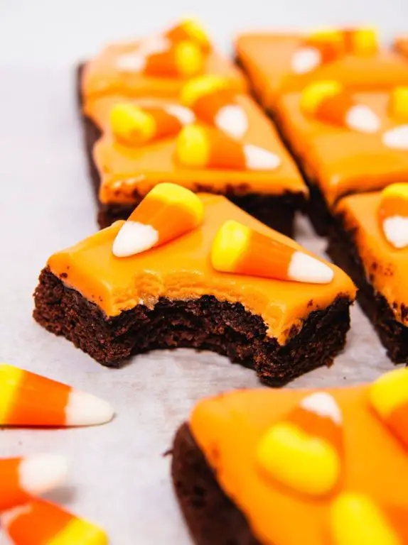 Candy Corn Brownies