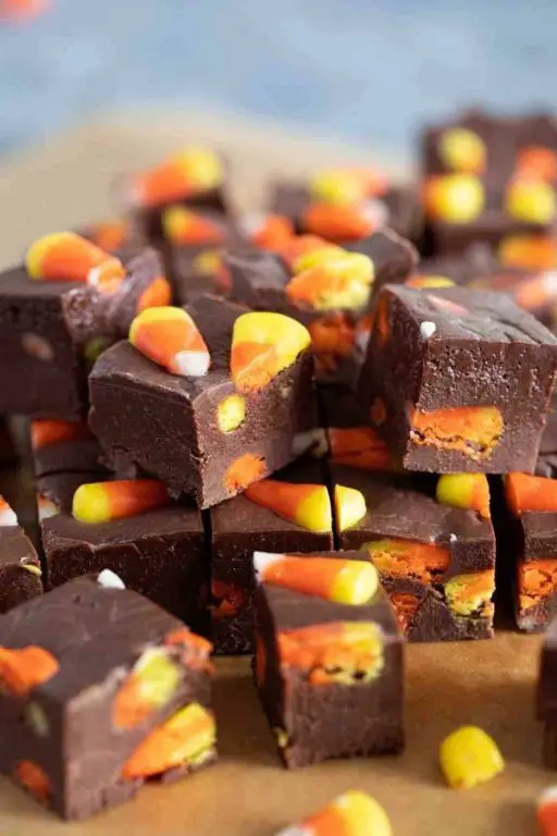 Candy Corn Fudge