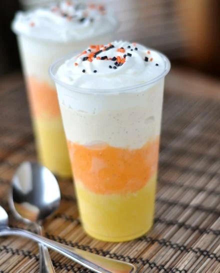 Candy Corn Milkshake