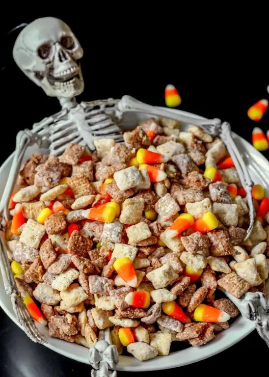 Candy Corn Puppy Chow