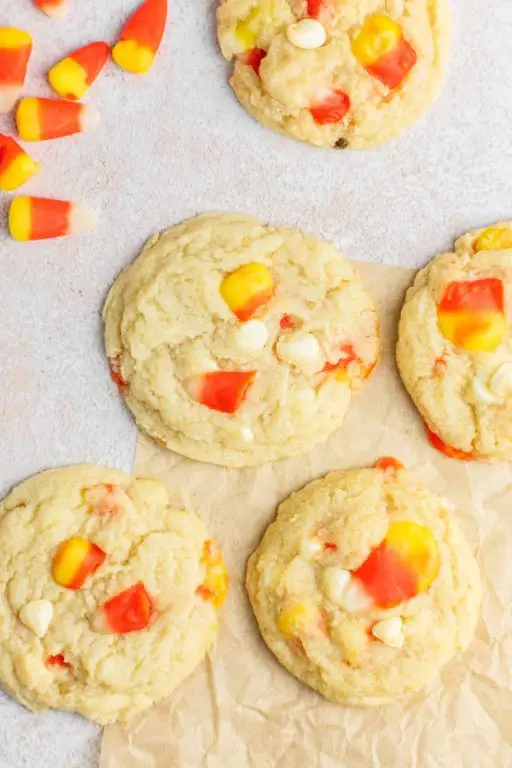 Candy Corn Sugar Cookies