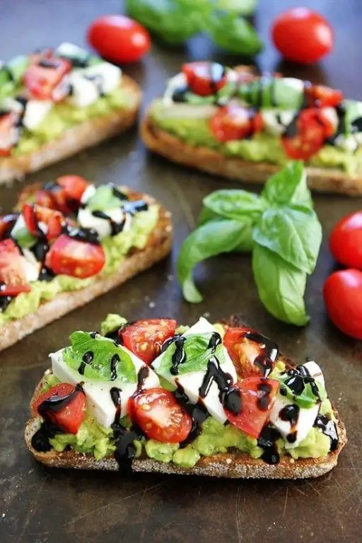 Caprese Avocado Sandwich