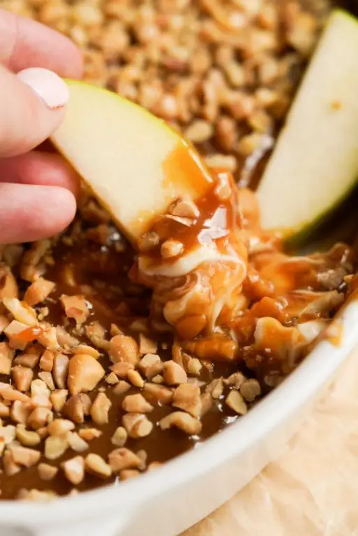 Caramel Apple Dip with Cream Cheese