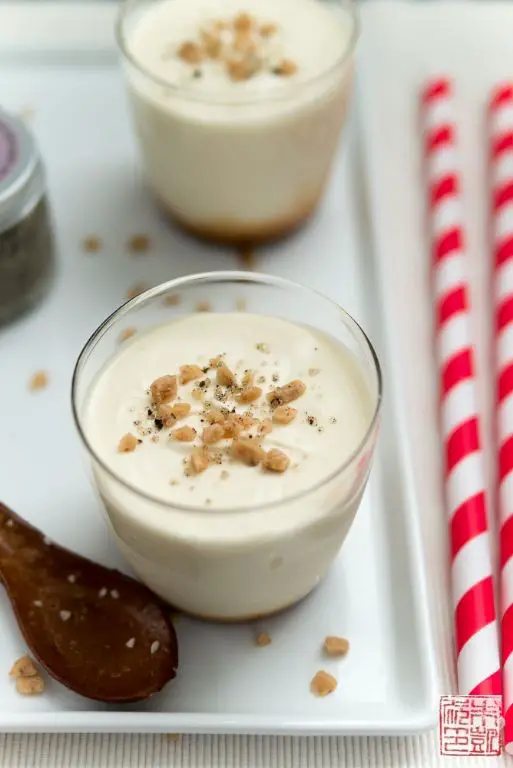 Caramel Drizzle Bavarian Cream