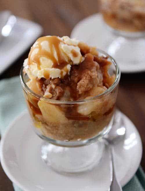 Caramel Pear Crumble