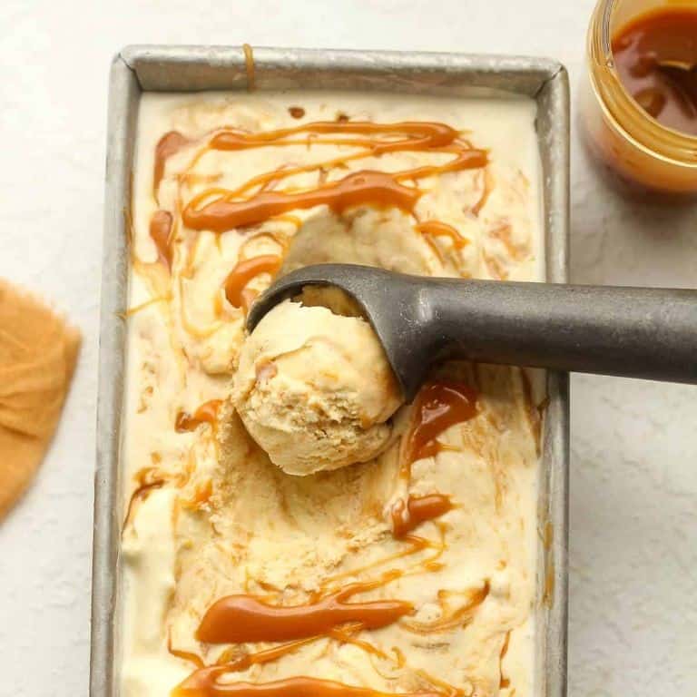 Caramel Swirl Ice Cream