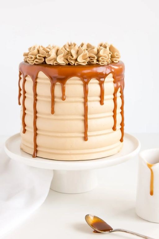 Caramel Vodka Layer Cake