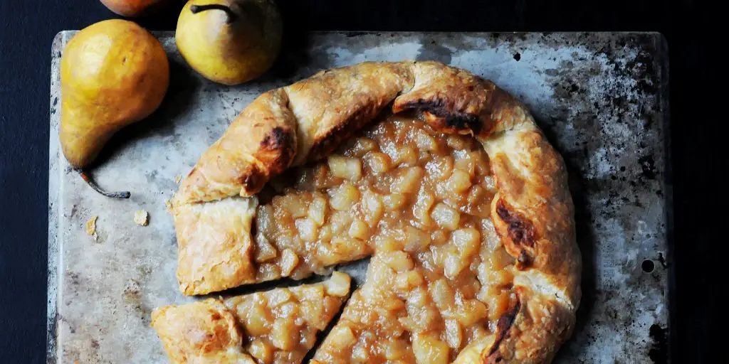 Caramelized Bosc Pear Galette
