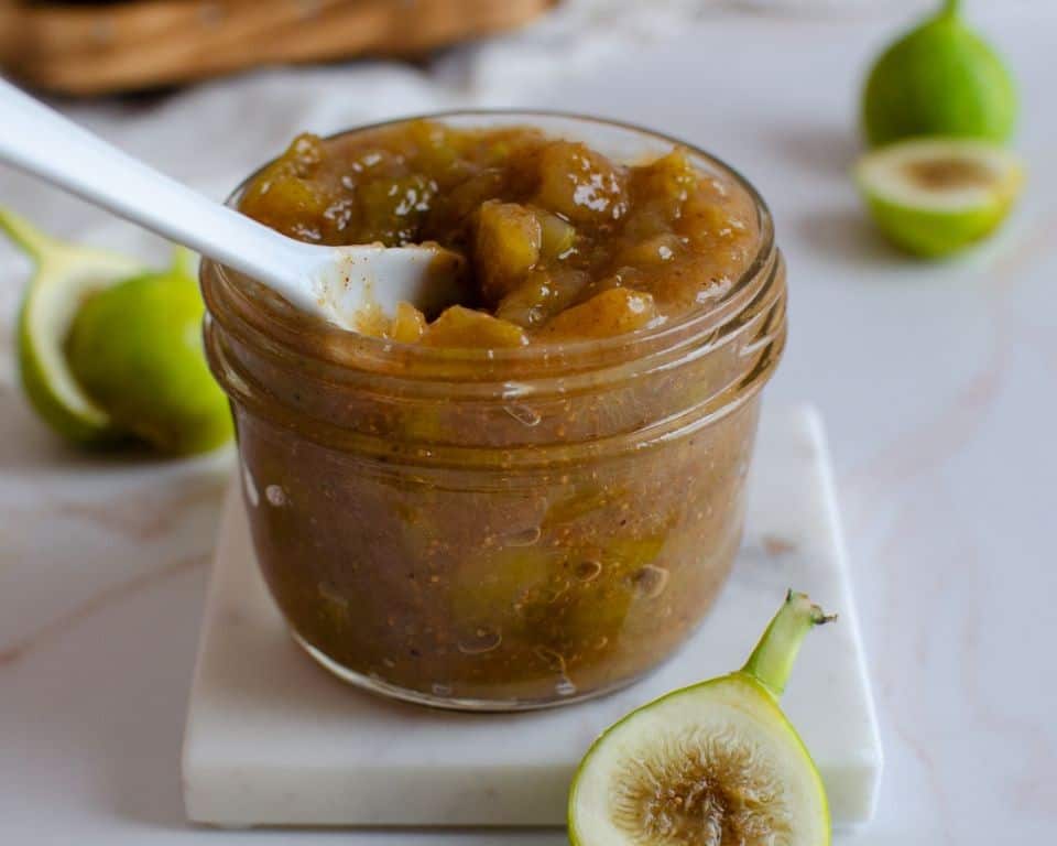 Caramelized Green Fig Jam