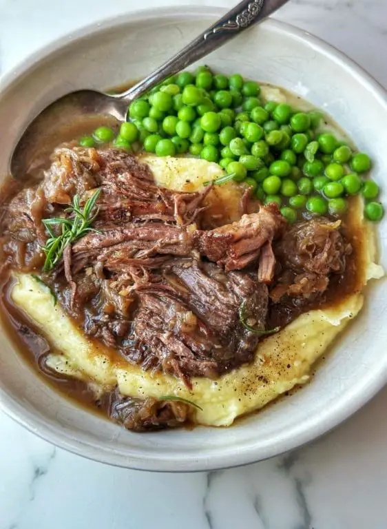 Caramelized Onion Braised Beef Roast