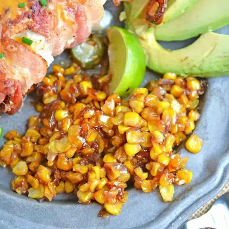 Caramelized Onion Fried Corn
