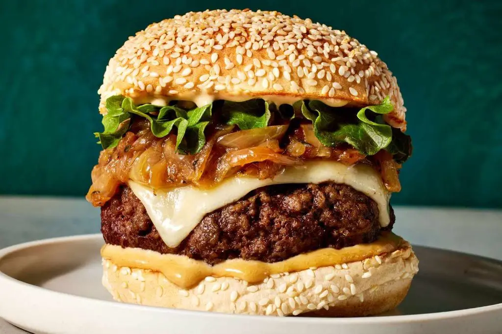 Caramelized Onion Hamburger Air Fryer Favorite