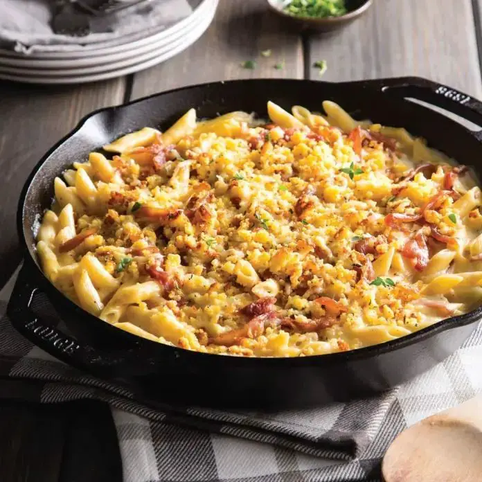 Caramelized Onion Outback Mac and Cheese