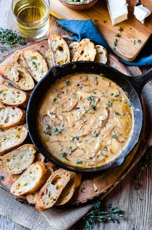 Caramelized Onion and Brie Dip