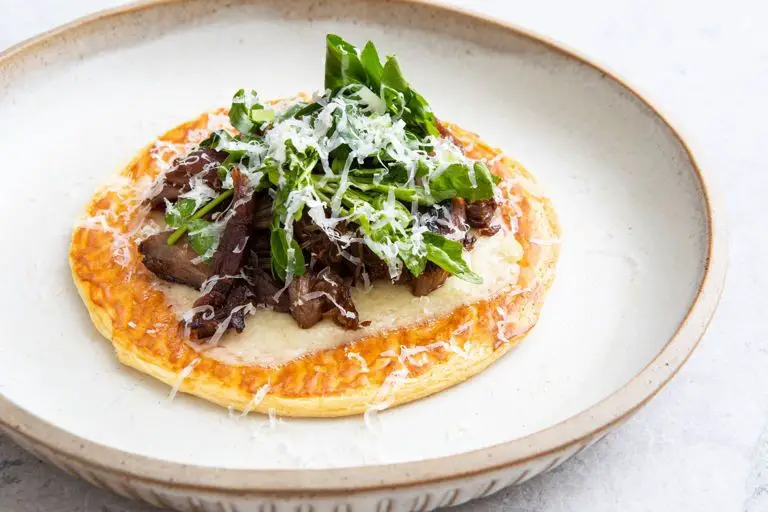 Caramelized Onion and Duck Egg Tart