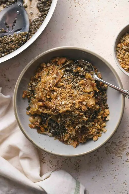 Caramelized Onion and Lentil Stew