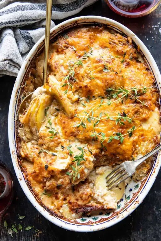 Caramelized Onion and Potato Casserole