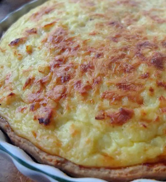 Caramelized Parsnip and Onion Tart