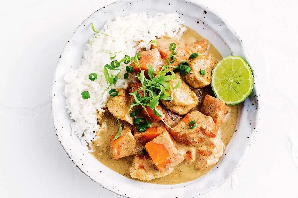 Caribbean Chicken and Sweet Potato Curry