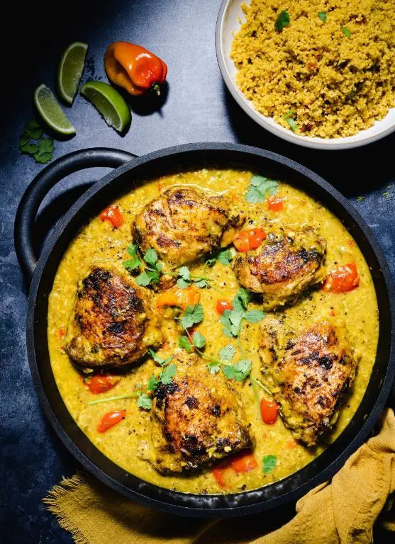Caribbean Coconut Curry Chicken