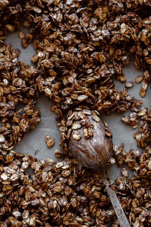 Carob Granola Clusters
