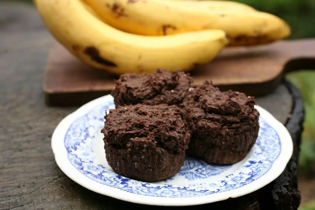 Carob Zucchini Muffins