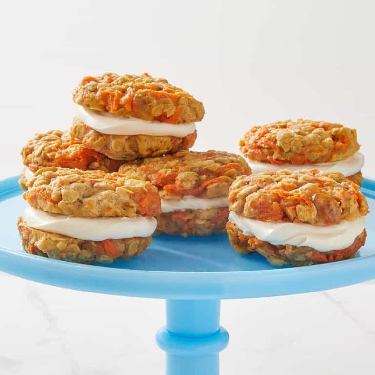 Carrot Cake Whoopie Pies with Cream Cheese Frosting