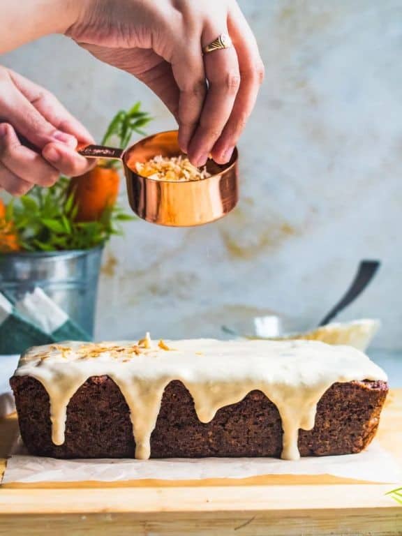 Carrot Cake with Coconut Sugar Glaze