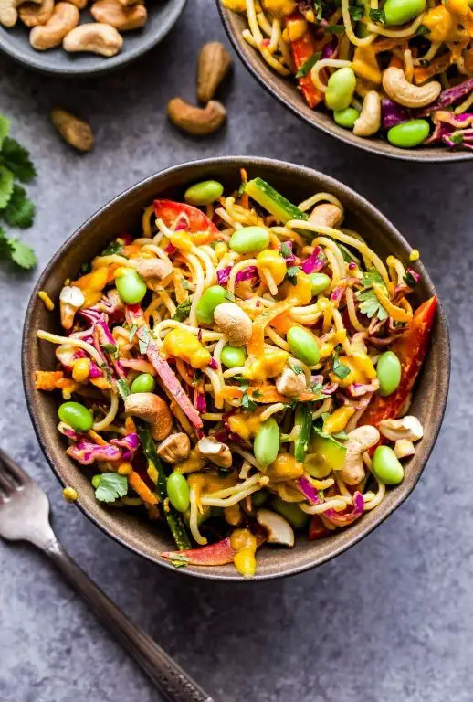 Carrot Ginger Pasta Salad
