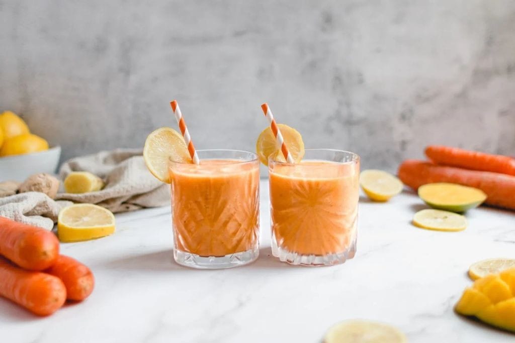 Carrot and Ginger Fiber-Packed Smoothie
