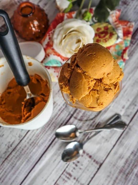 Carrot and Ginger Ice Cream